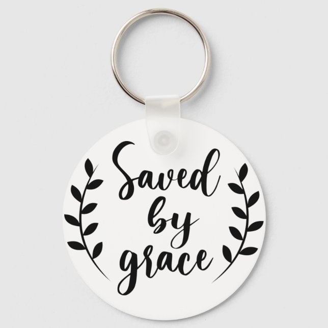 Porte-clés Sauvé par le Porte - clé Grace (Recto)