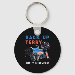 Porte-clés Sauvegardez Terry Mettez-le En Marche Arrière Feux