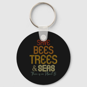 Porte-clés Sauver Les Abeilles Les Arbres Et Les Mers Il N'y