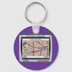 Porte-clés Sauveur personnel de Dieu de GPS