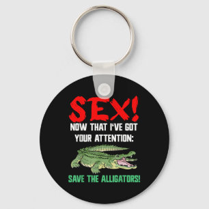 Porte-clés Sauvez Les Alligators - Bien-Être Animal Pour Le C