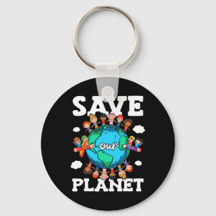 Porte-clés Sauvons Notre Planète Nature Plaidoyer Sensibilisa
