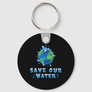 Porte-clés Save Our Waters Jour des terres 2025 Clean Waters