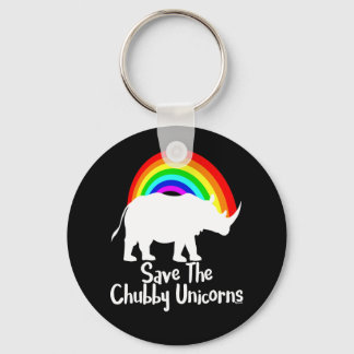 Porte-clés Save The Chubby Unicorns