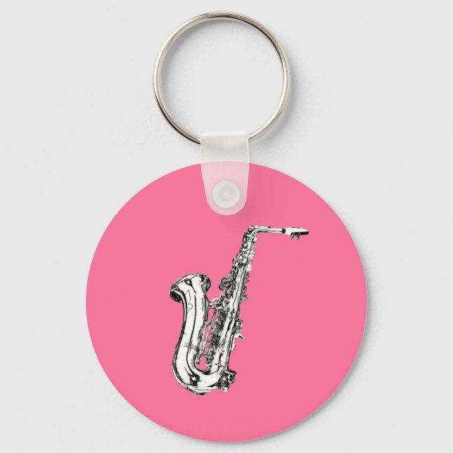 Porte-clés Saxophone (Recto)