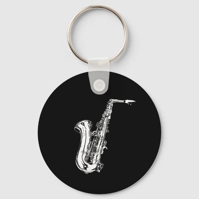 Porte-clés Saxophone (Recto)