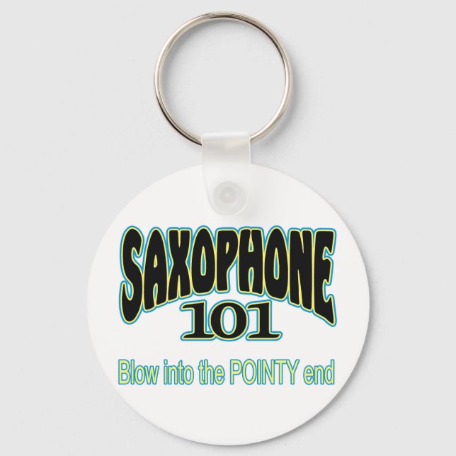 Porte-clés Saxophone 101 (Recto)