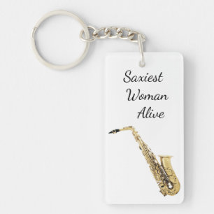 Porte-clés Saxophone le plus sexy