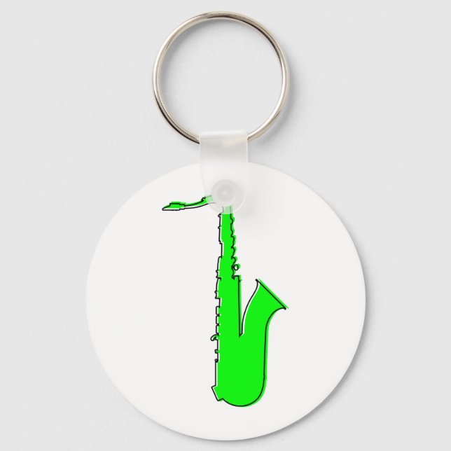Porte-clés saxophone oddRex (Recto)