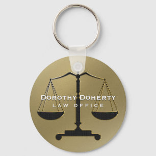 Porte-clés Scales of Justice Lawyer