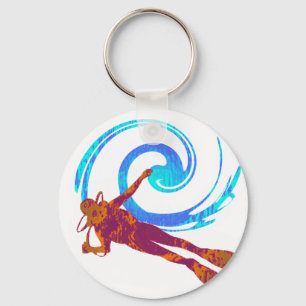 PORTE-CLÉS SCAPHANDRE LA MONTÉE SUBITE