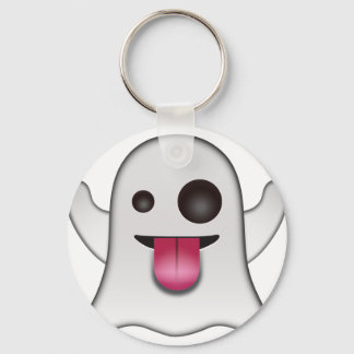 Porte-clés Scary Ghost Emoji Cool Fun