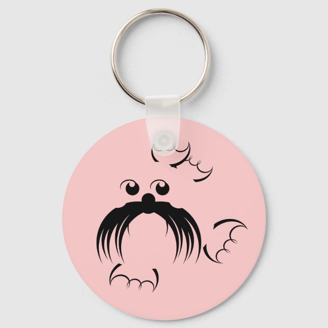 Porte-clés Sceau avec de fabuleux whiskers (Recto)