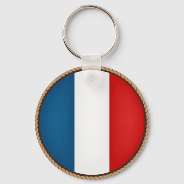 Porte-clés Sceau cool France (Recto)