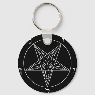 Porte-clés Sceau de Baphomet
