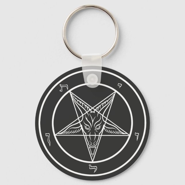Porte-clés Sceau de Baphomet CoS (Recto)
