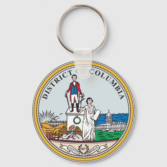 Porte-clés sceau du district de Columbia (Recto)