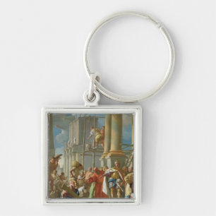 Porte-clés Scène classique de construction