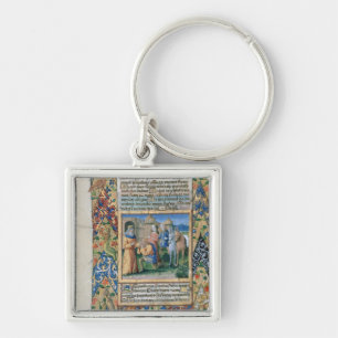 Porte-clés Scène des 'heures des d'Orleans de Louis