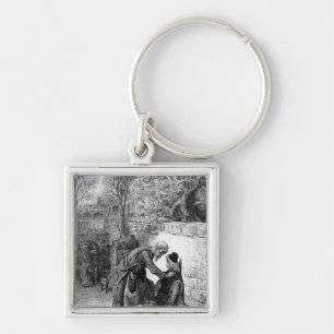 Porte-clés Scène "du givre du marin antique",
