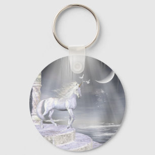 Porte-clés Scène merveilleuse de licorne d'ange