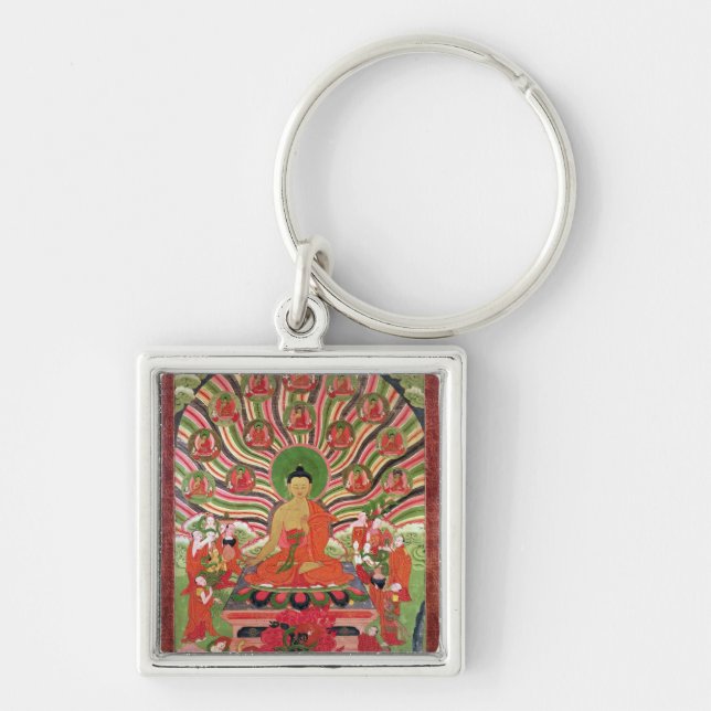 Porte-clés Scènes de la vie de Bouddha (Devant)