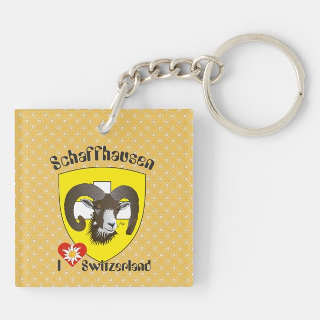 Porte-clés Schaffhouse - Suisse - Suisse - Svizzera (Dos)