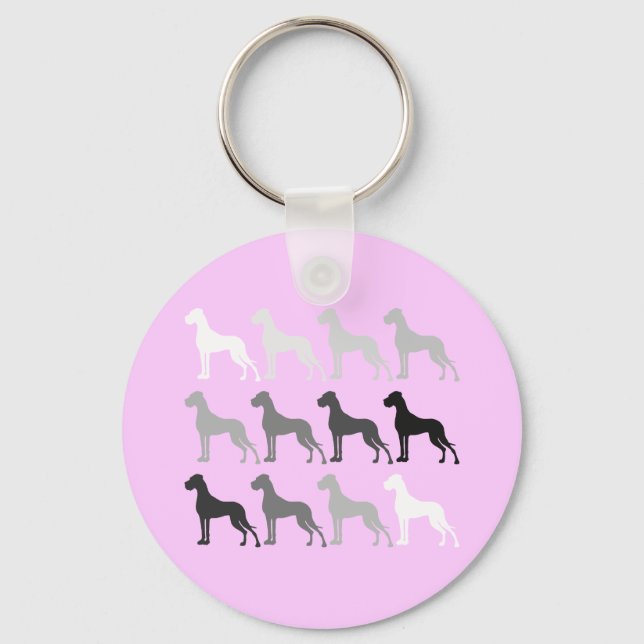 Porte-clés Schlichte Doggen (Recto)