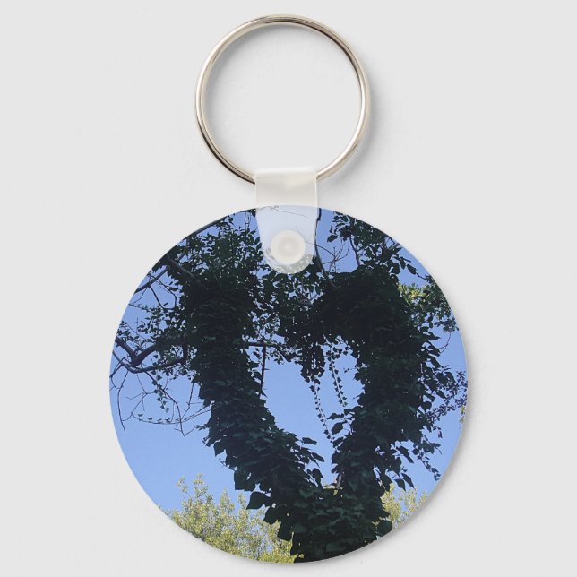 Porte-clés Schlüsselanhänger Efeuherz (Recto)