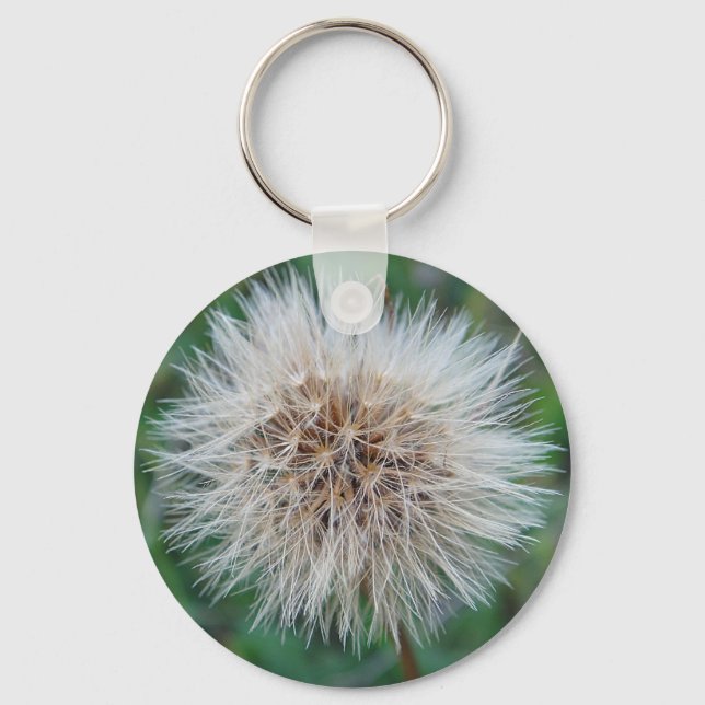 Porte-clés Schlüsselanhänger hellbeige Trockenblume (Recto)