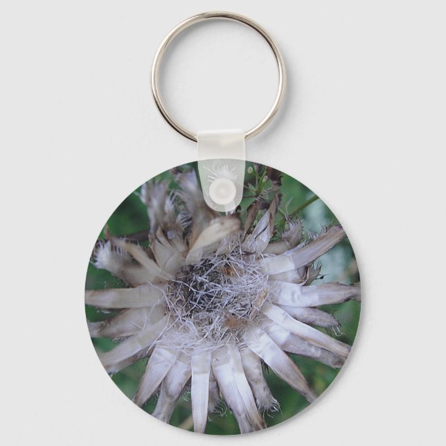Porte-clés Schlüsselanhänger sternförmige Strohblume (Recto)