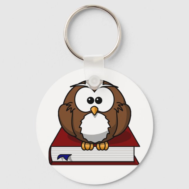 Porte-clés Scholary Owl (Recto)