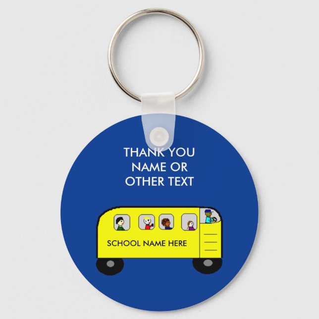 Porte-clés SCHOOL BUS - keychain (Recto)
