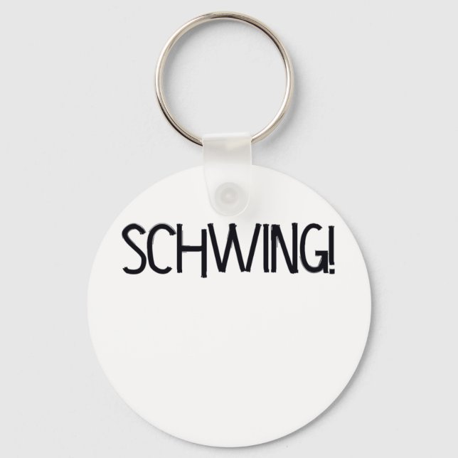 Porte-clés Schwing ! par Chillee Wilson (Recto)