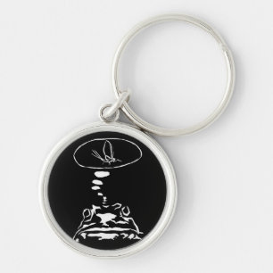 Porte-clés Sci-Fi smart animaux "Hungry Frog Dreams"