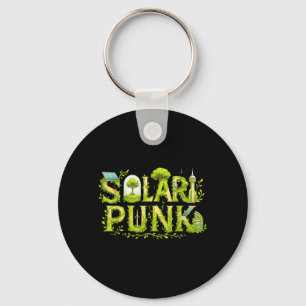Porte-clés Science-fiction solarpunk éco punk solaire Sci-Fi
