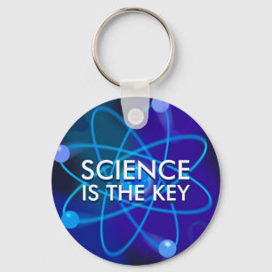 PORTE-CLÉS SCIENCE IS THE KEY