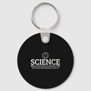 Porte-clés Science Physique Chimie Nerd Drôle Citation Scient