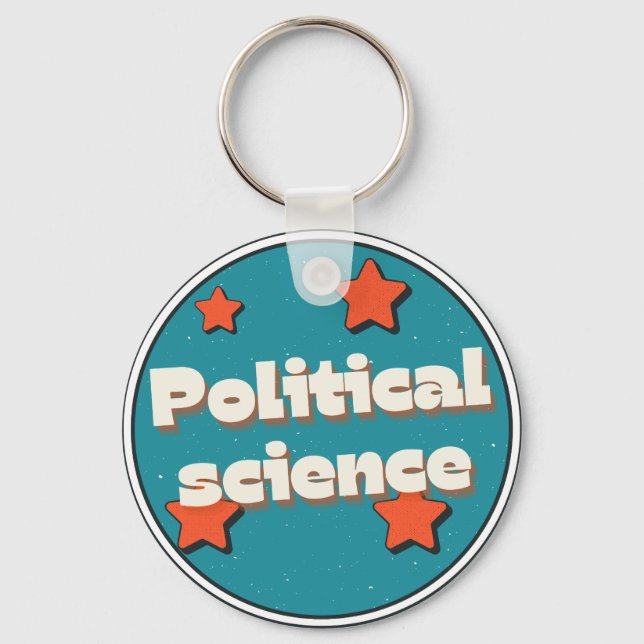 Porte-clés Science politique (Recto)