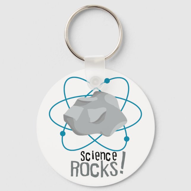 Porte-clés Science Rocks ! (Recto)