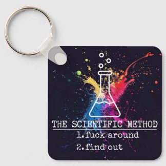Porte-clés Scientific Method FAFO Keychain