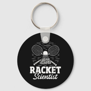 Porte-clés Scientifique de raquette - Joueur de badminton Ath