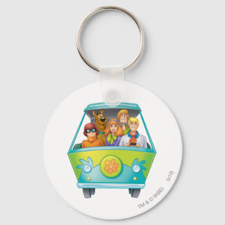 Porte-clés Scooby-Doo & Gang Mystery Machine Airbrush