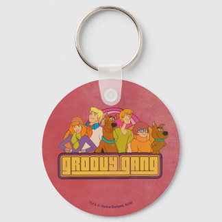 Porte-clés Scooby-Doo | Graphique de dessin rétro "Gang Super