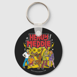 Porte-clés Scooby-Doo | Graphique "Lourde Médaille"