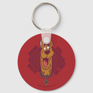 Porte-clés Scooby-Doo Où Êtes-Vous Graphique Tribal