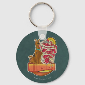 Porte-clés Scooby-Doo | Pile de Pizza "Munchies" Graphique