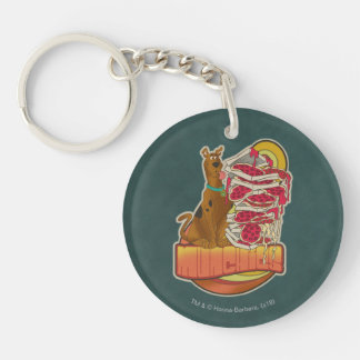 Porte-clés Scooby-Doo | Pile de Pizza "Munchies" Graphique
