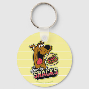 Porte-clés Scooby-Doo "Scooby Snacks" Logo