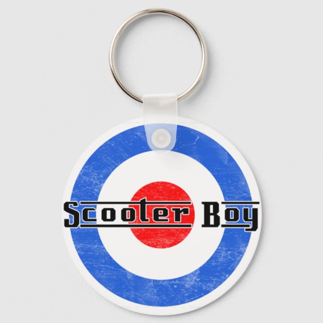 Porte-clés Scooter Boy Lambretta keychain (Recto)